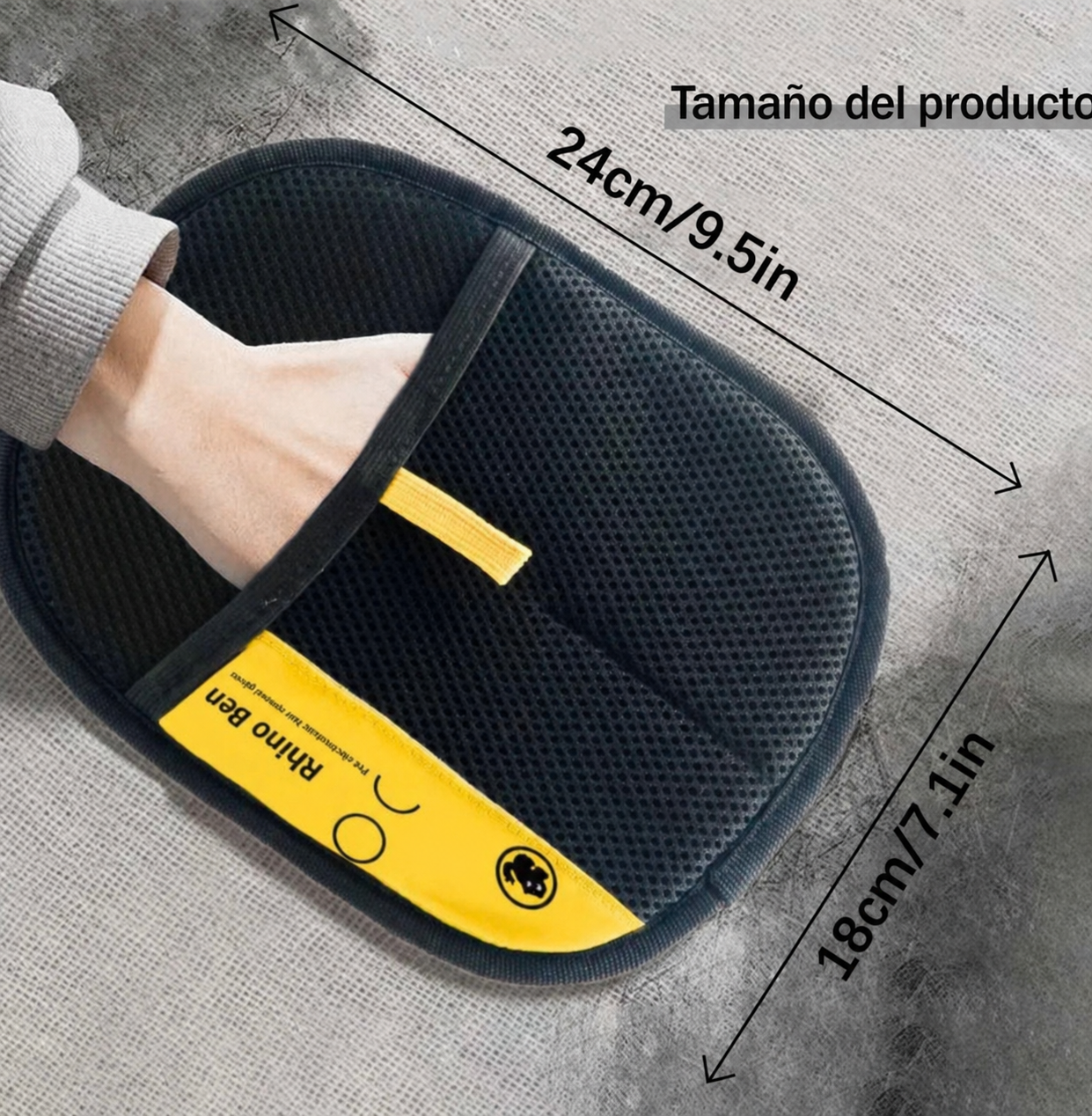 Guante Mágico Quita-Pelos para Gatos 🧤