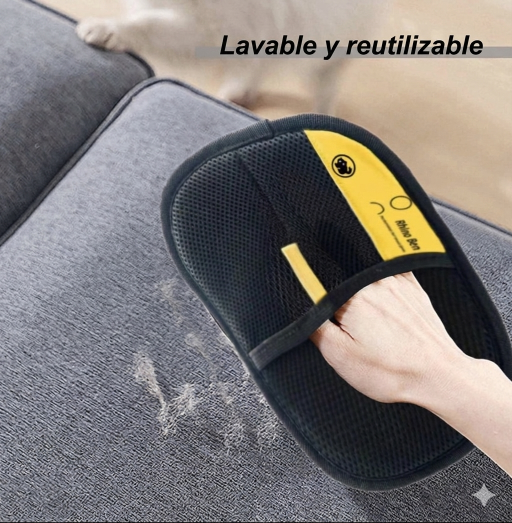 Guante Mágico Quita-Pelos para Gatos 🧤