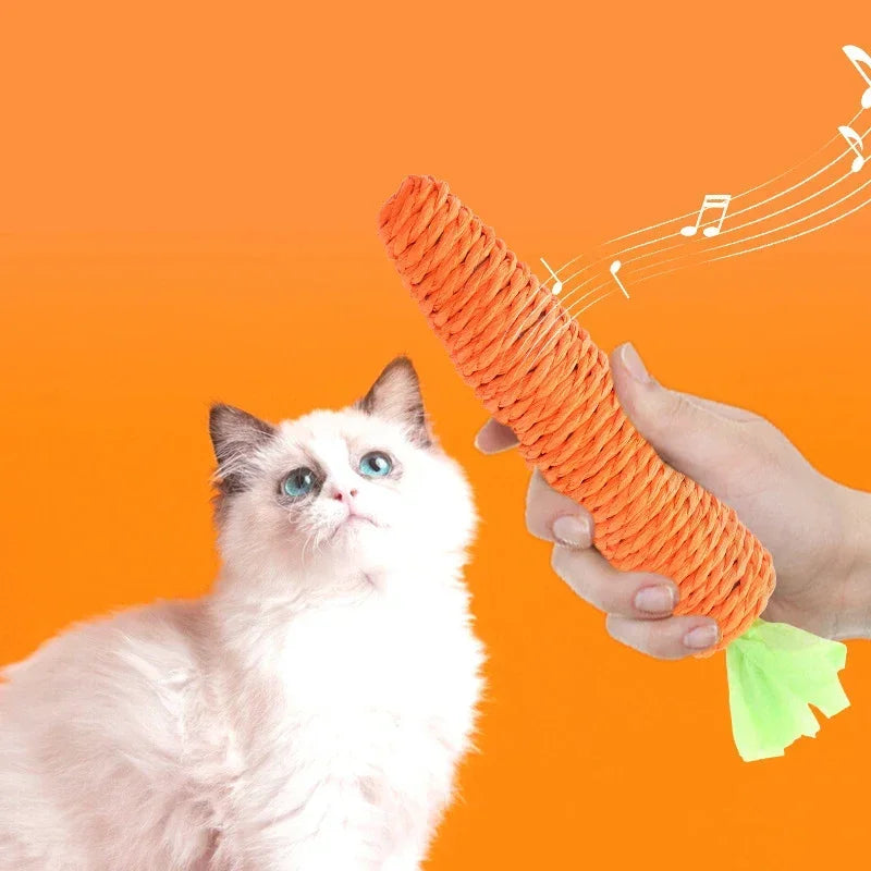 Zanahorias Catnip Locas para Gatos 🥕