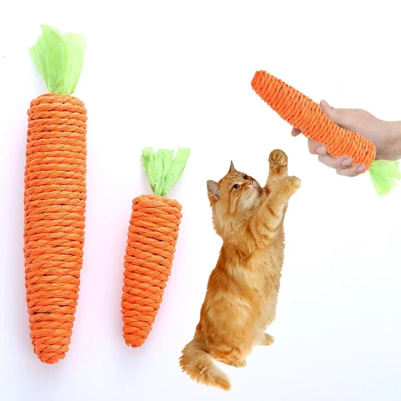 Zanahorias Catnip Locas para Gatos 🥕